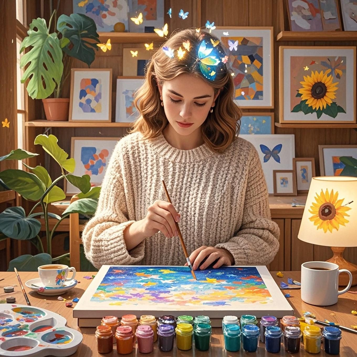 How to Use Painting by Numbers to Foster Creativity in Adults