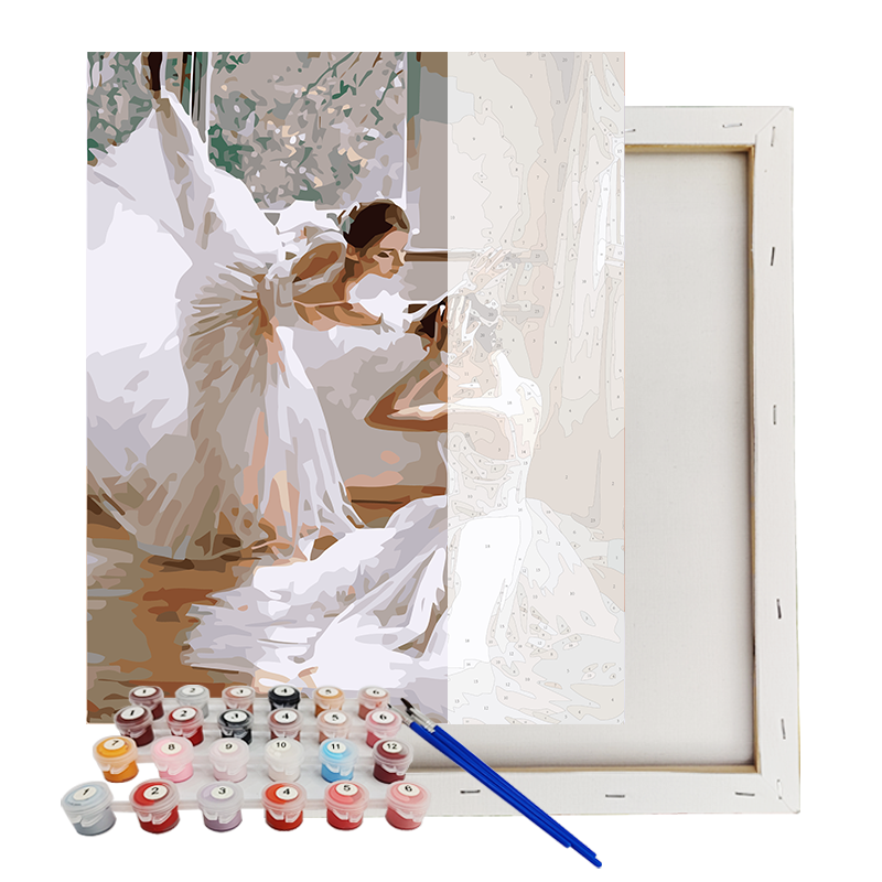 Paint By Number Art Supplies Dance Studio Moment