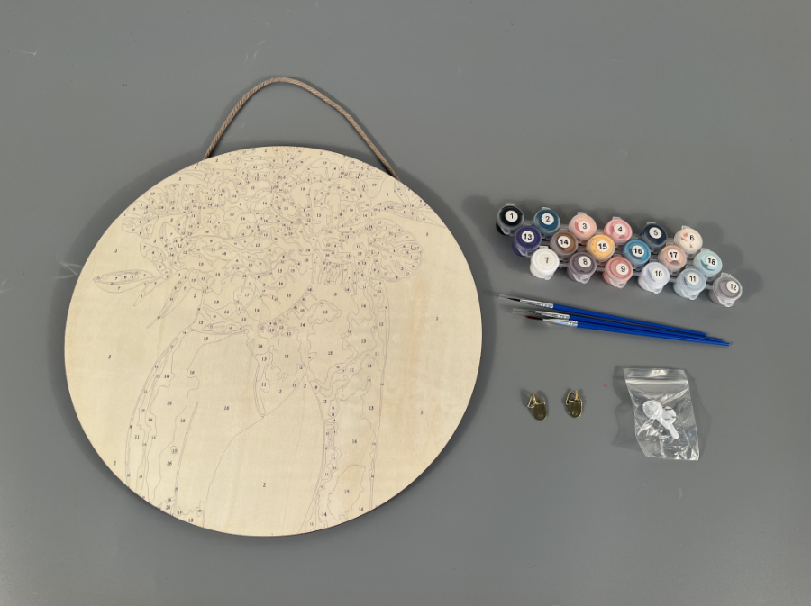 Plywood Paint by Number –Hot New Paint by Number kits