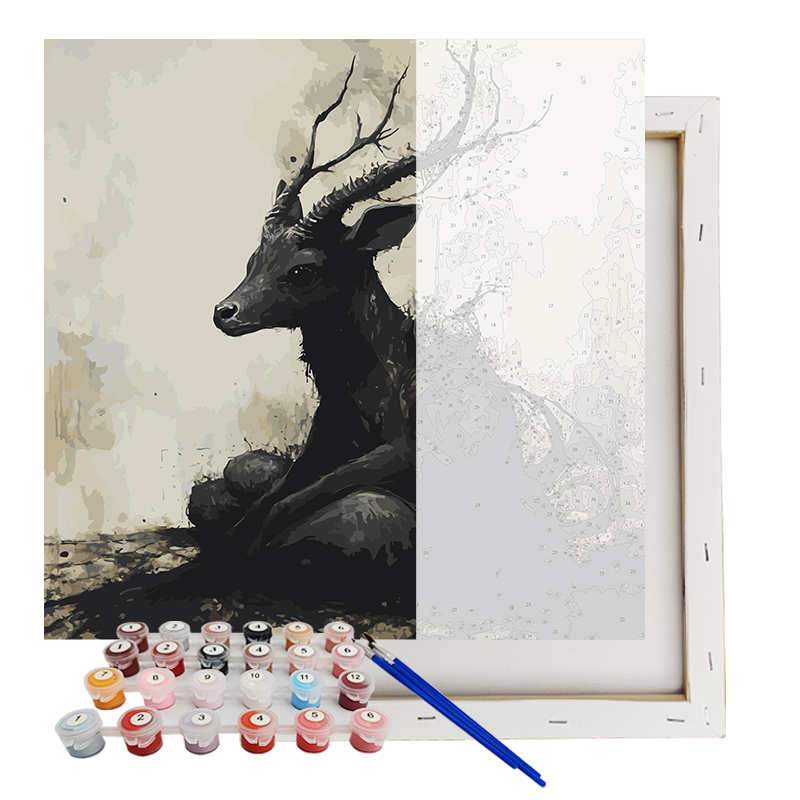 Wholesale hot sale DIY painting by number kit for adult oil canvas wall art diy paint by numbers