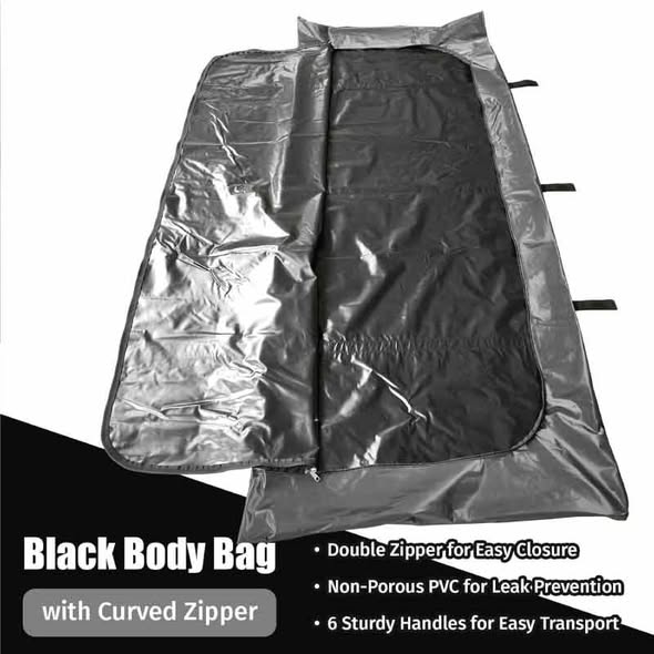 ⚫ Xiangwo Industry Black Body Bag – professional grade, designed with dignity and durability
