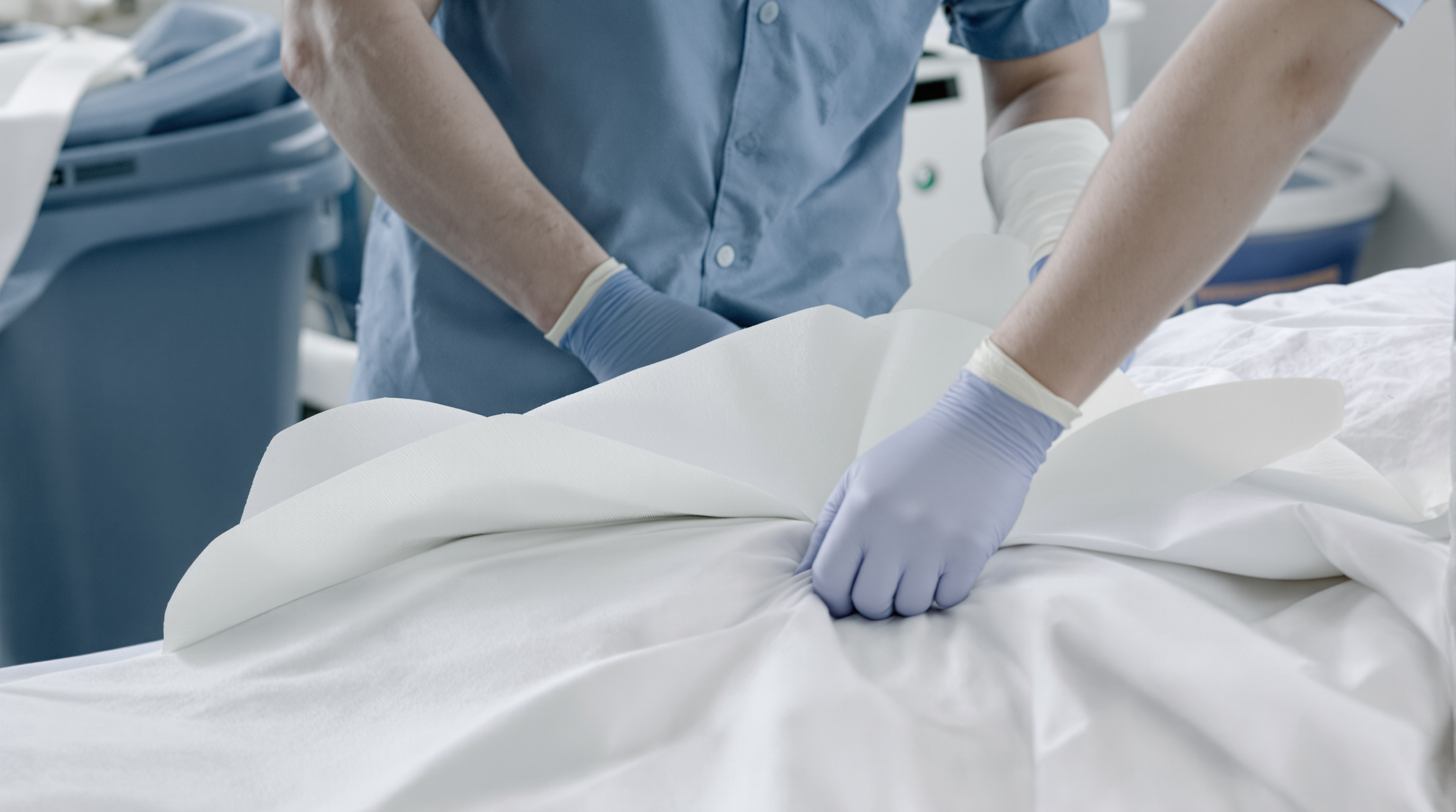 What makes a funeral bag suitable for both funeral homes and medical facilities?