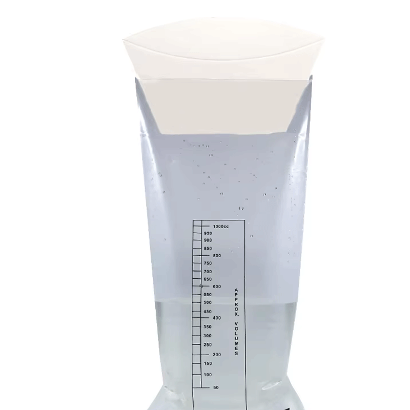 First Aid Emesis Vomit Bags with Funnel and Leakproof Non-Return Valve for Travel, Taxi, Motion Sickness, Pregnancy, Kids