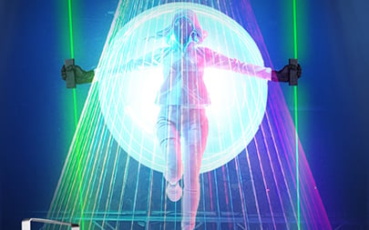 Build a Perfect Laser Man Show
