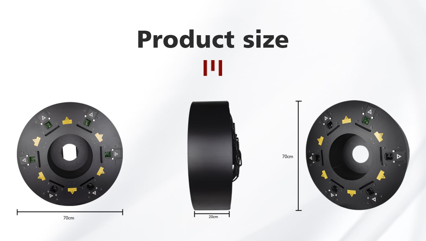 C6- 12W Full Color Round Animation Laser Light factory