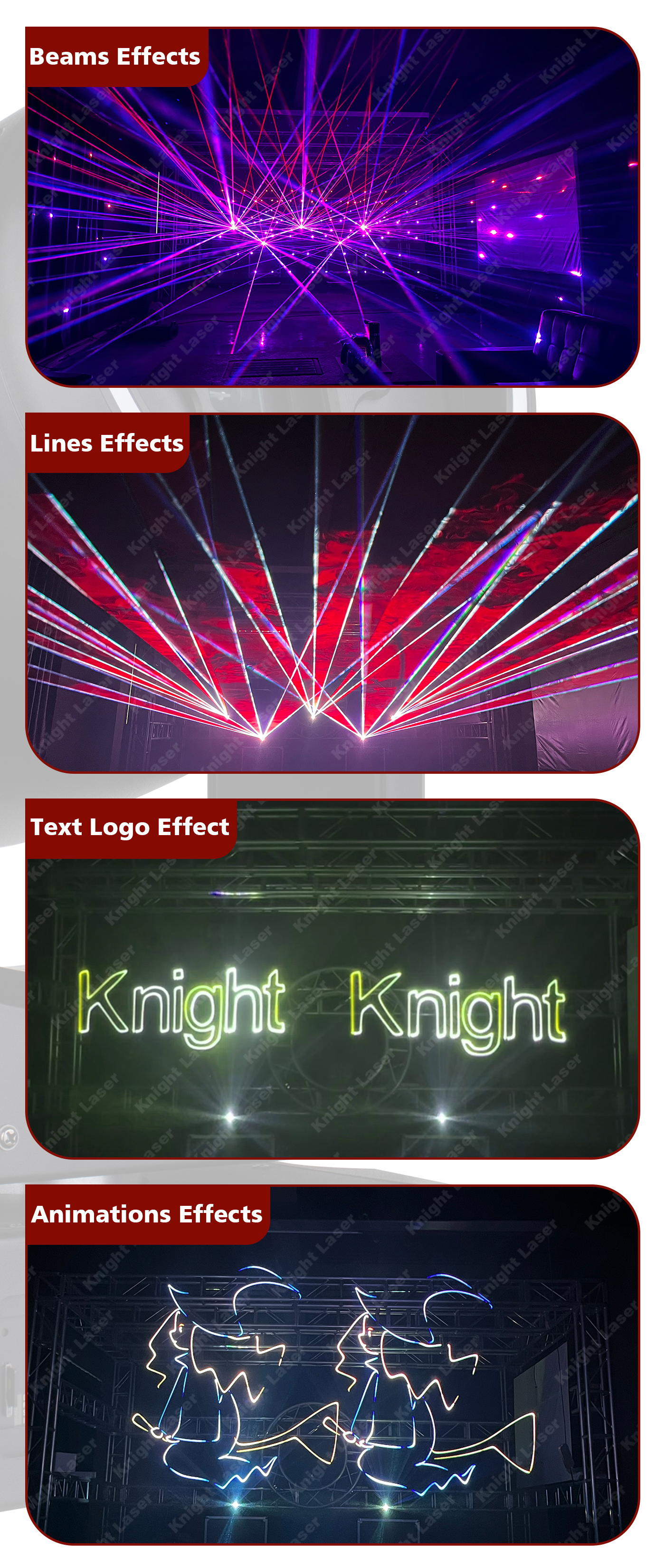M20 Moving head 10W Rgb Laser manufacture