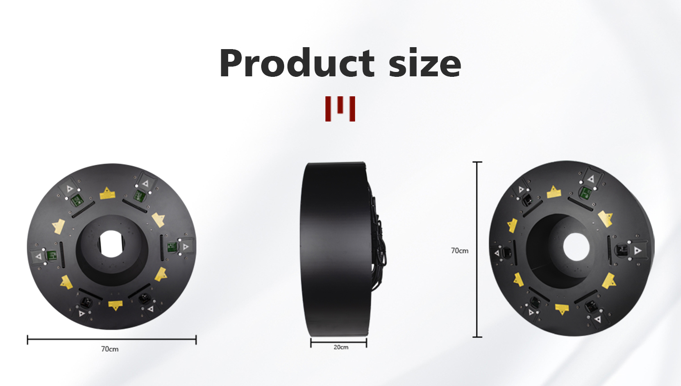 C6- 24W Full Color Round Animation Laser Light details