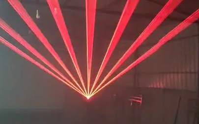 kundetilbakemelding video for 10w rgb laser lys i deres lager.
