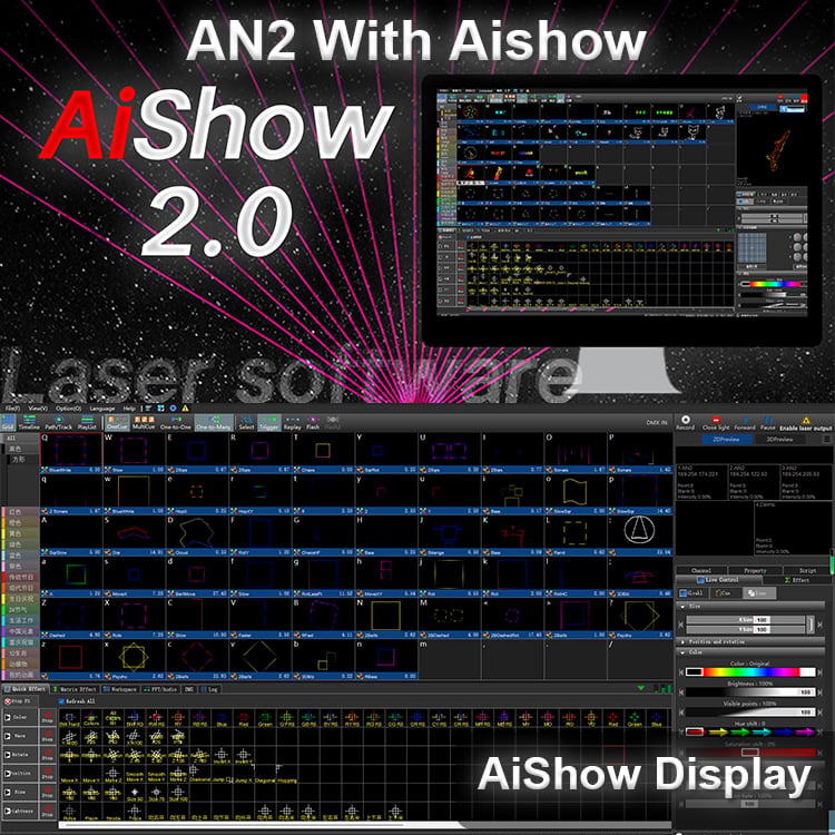 R10 20W PRO RGB Laser Light