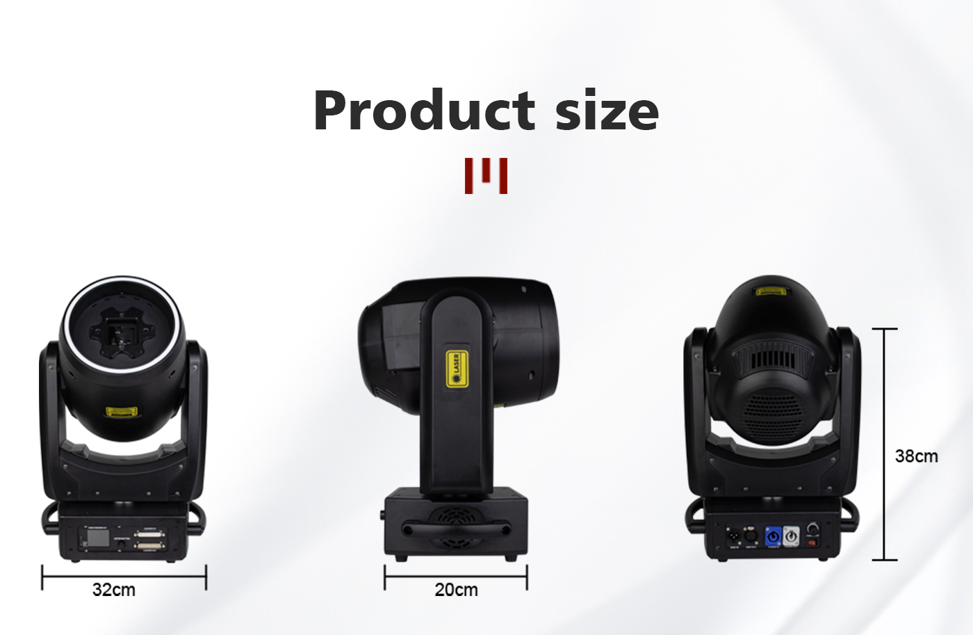 M20 Moving head 10W Rgb Laser details