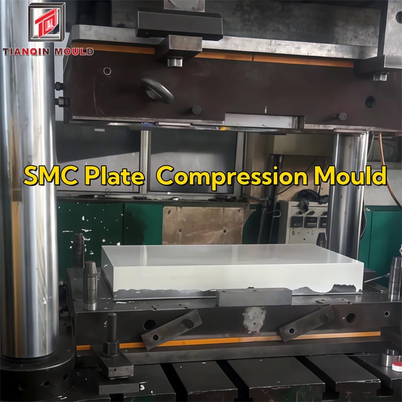 High performance SMC Flat Panel Compression Moulds for Large Size Thermoset Composite Components