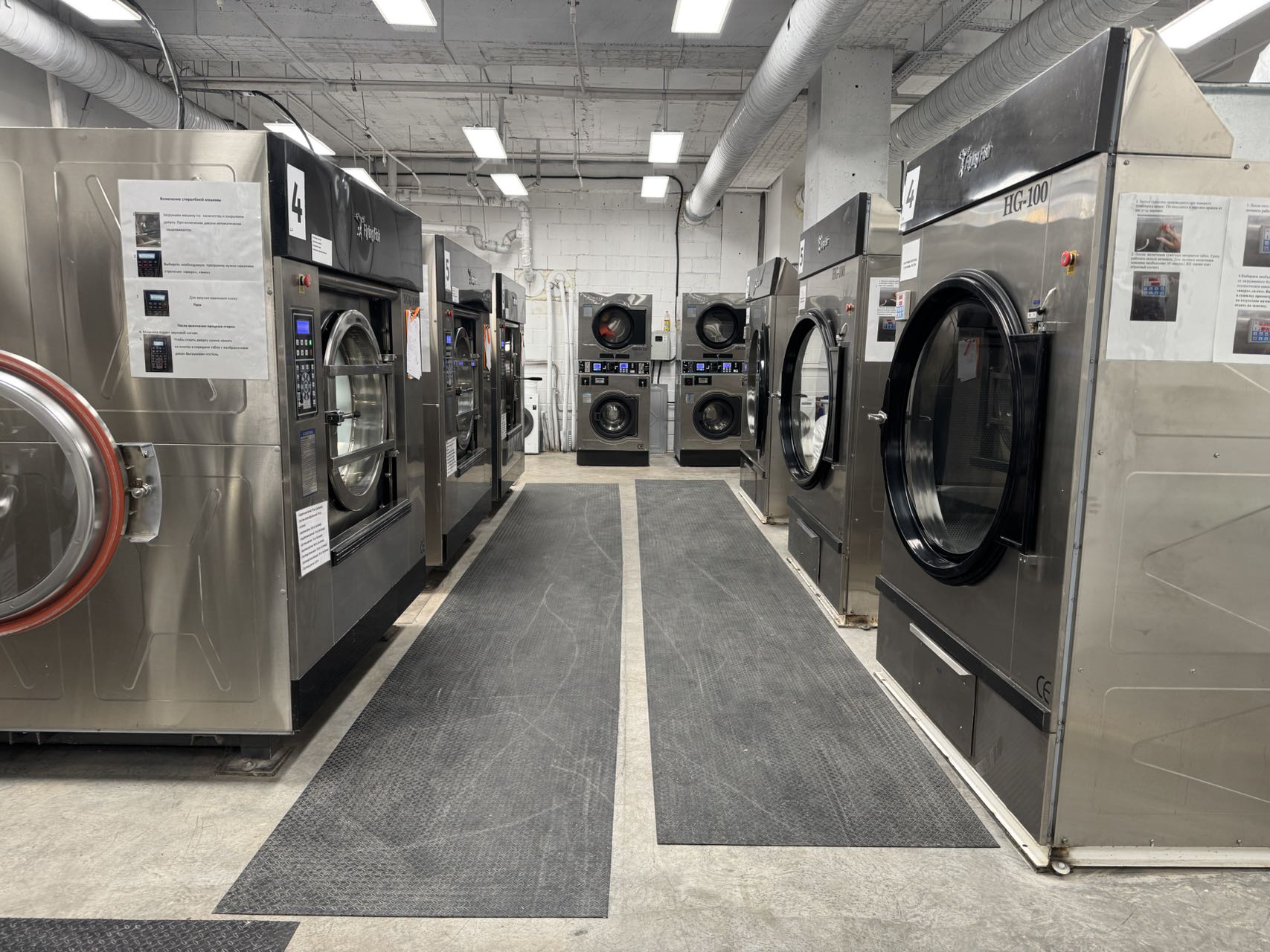 Rendez la lessive efficace avec un lave-linge industriel à extraction