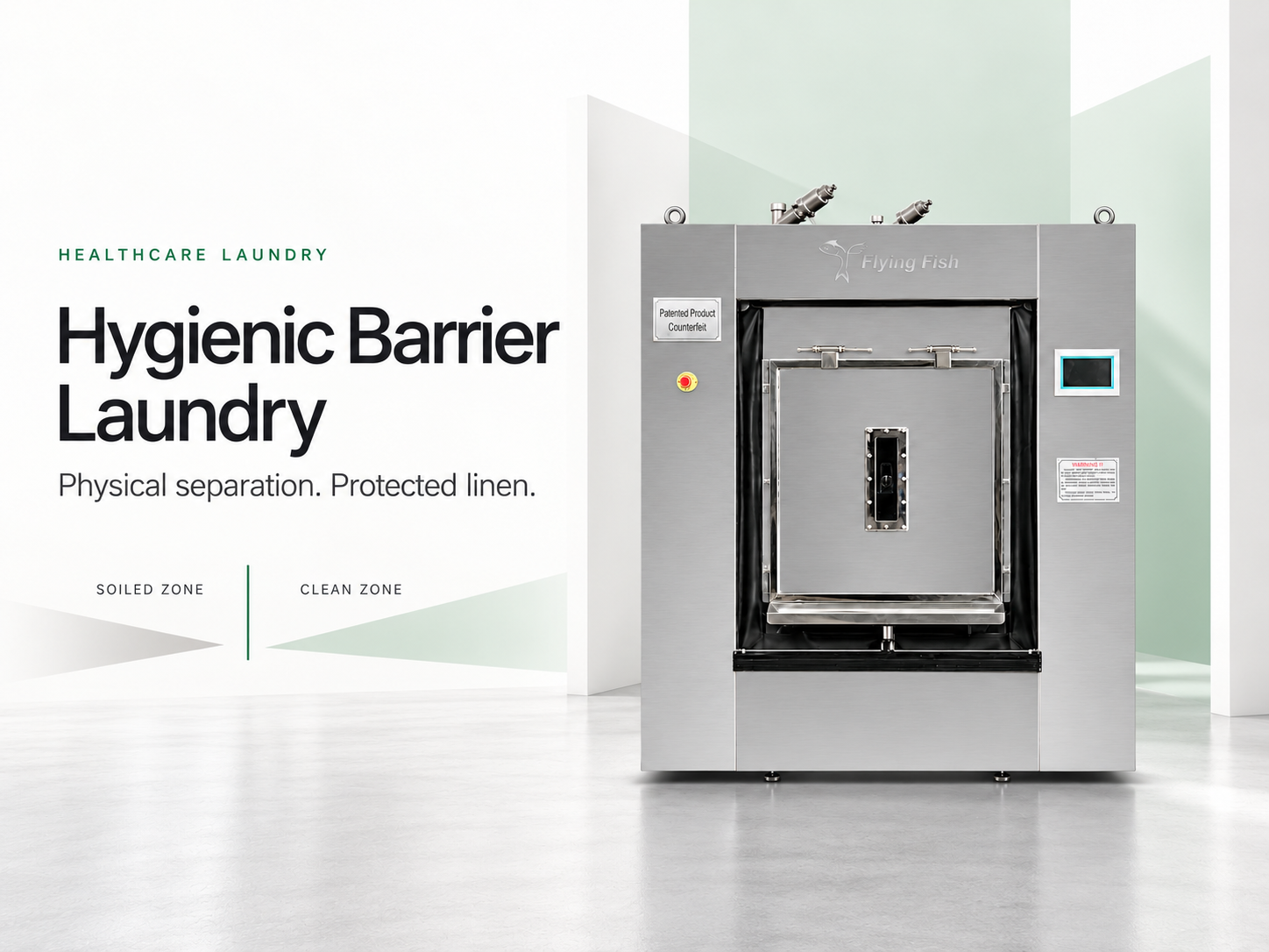Hygienic Barrier Washer Extractors: Standards, Physical Room Partitioning & Cross-Contamination Prevention