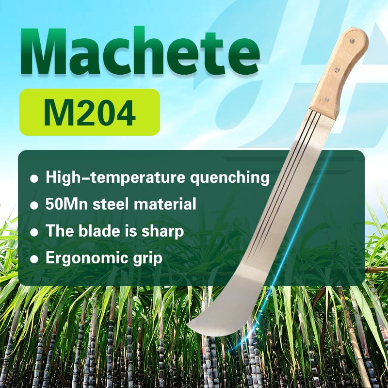 The factory directly produces and wholesales popular machetes for felling
