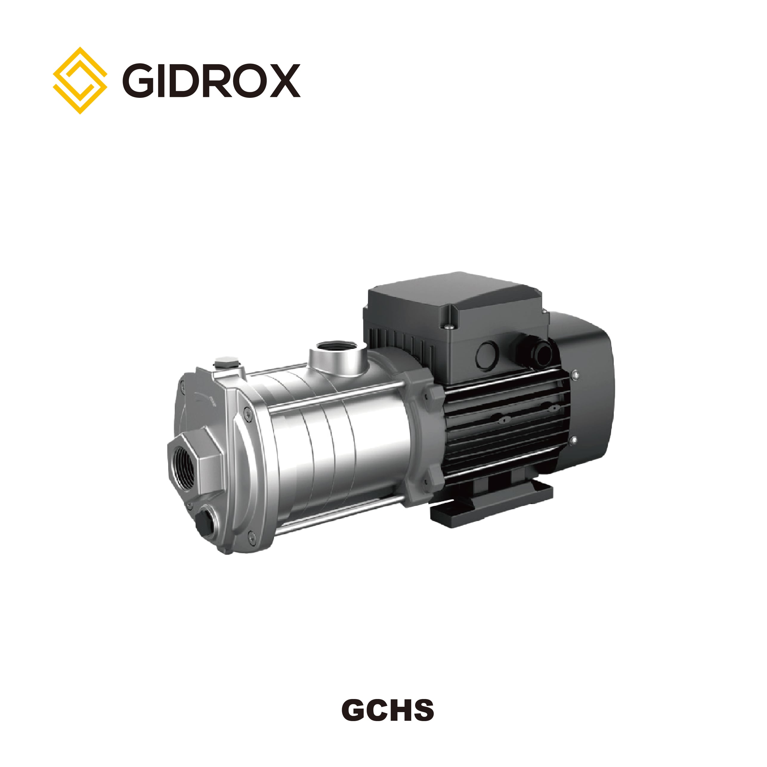 POMPE MULTISTAGE HORIZONTALE EN INOX GIDROX - GCHS