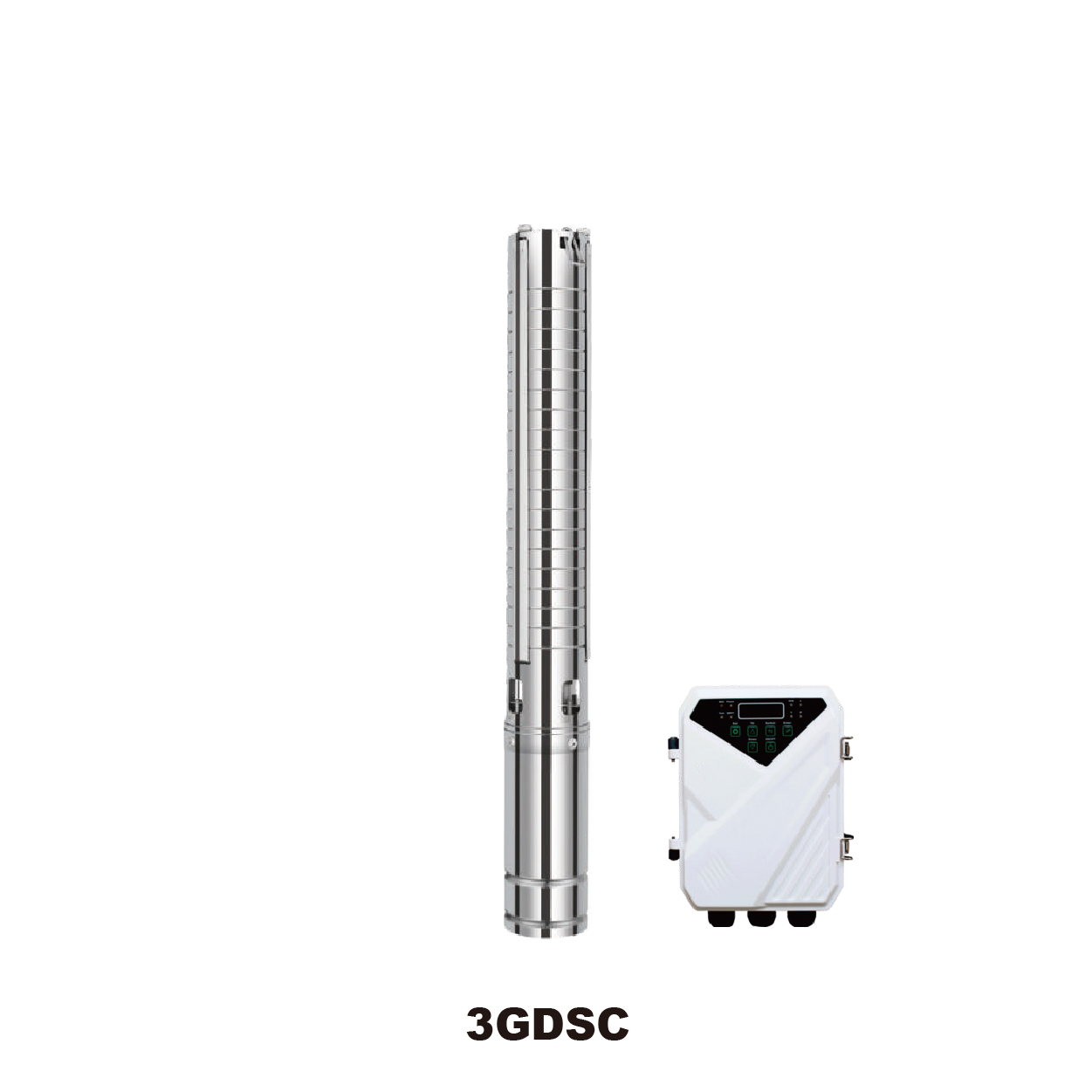 GIDROX 3”DC BRUSHLESS PUMA YA KUSANII NA IMPELLER YA S/S-3GDSC