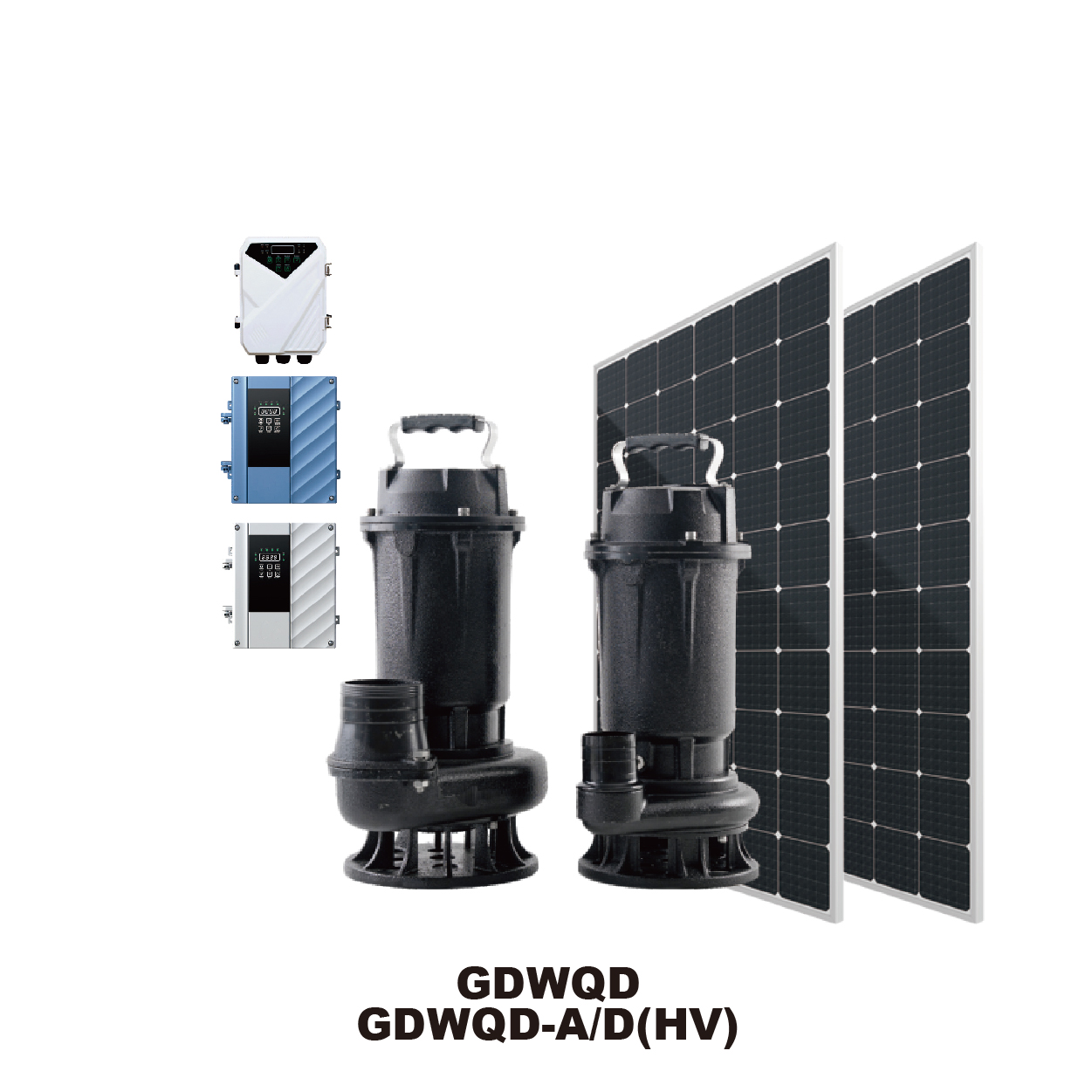 GIDROX DC&AC\/DC SUBMERSIBLE SOLAR PUMP-GDWQD GDWQD-A\/D(HV)
