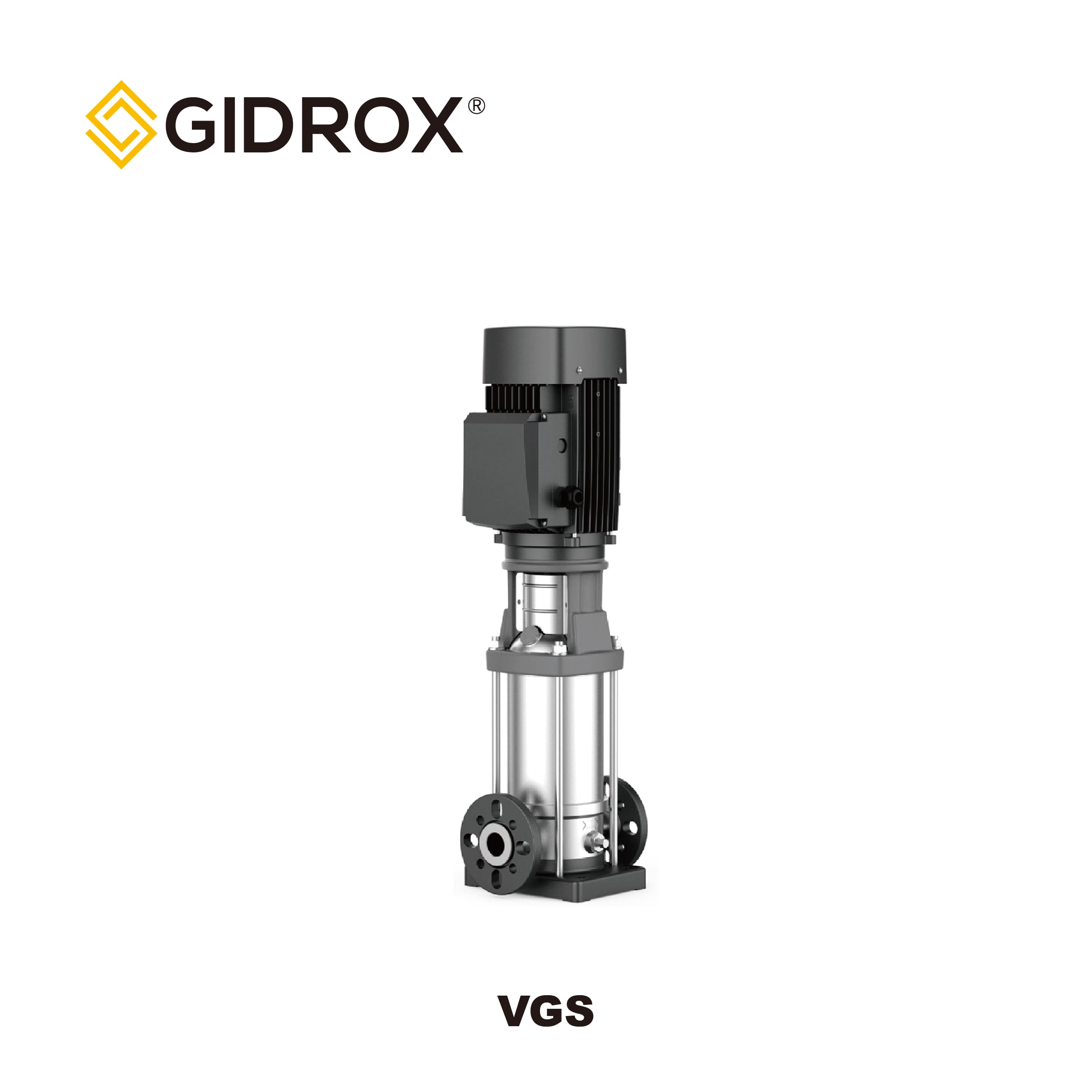 GIDROX POMPE MULTISTAGE VERTICALE EN INOX-GVS