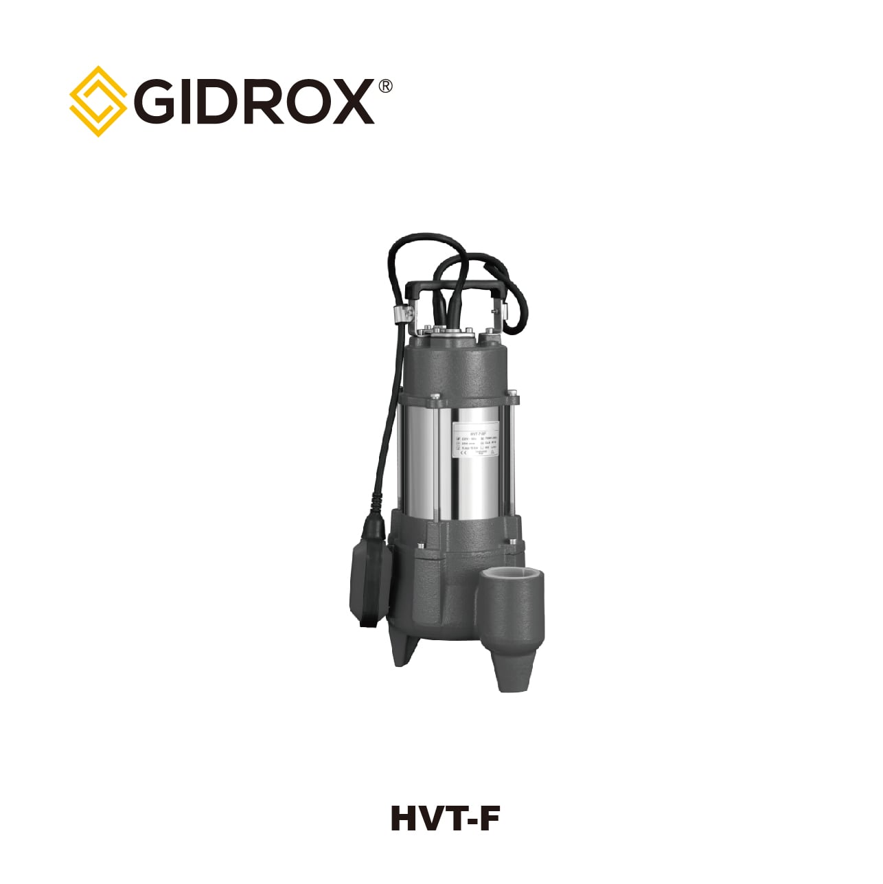 POMPE D'ÉGOUT SOUTERRAINE GIDROX-HVT