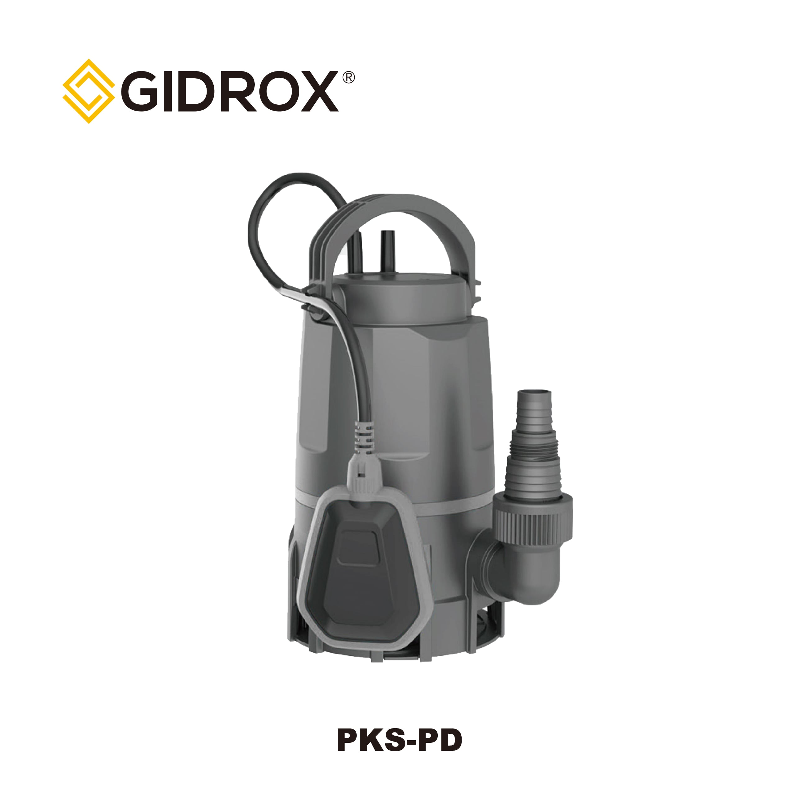 GIDROX POMPE SOUS-MARINE JARDIN POUR EAU PROPRE & SALE - PKS-PD