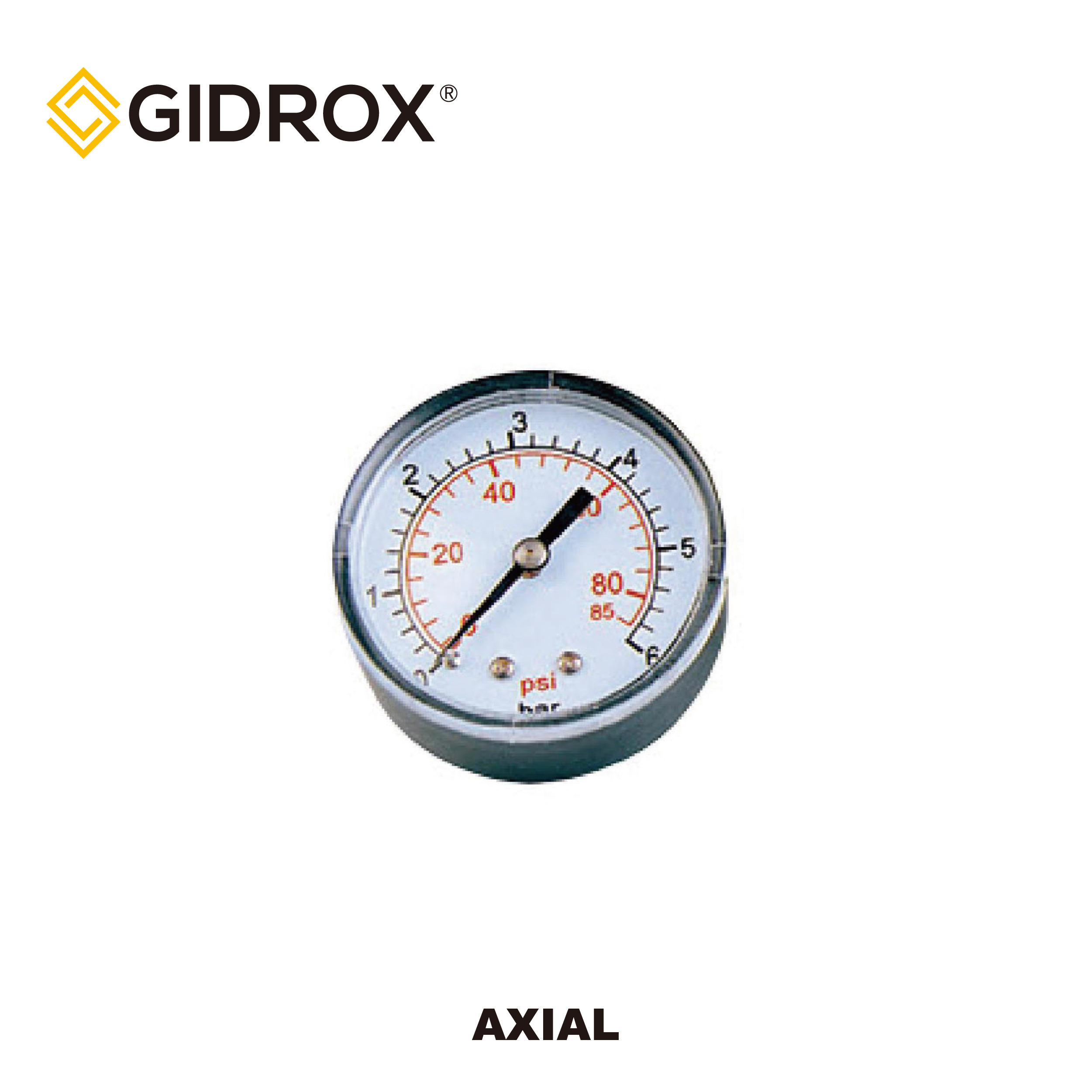 GIDROX MANOMETRUM-AXIALE/RADIALE