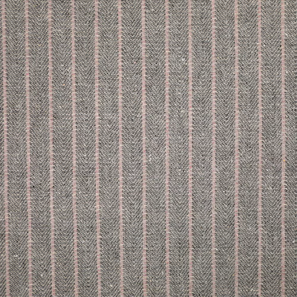 China New Trend Design Cheap Price Stripe Pattern Yarn Dyed Fabric 205GSM Cotton Linen for Girls Women's Clothing Dress Shirt details
