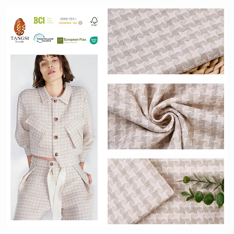 La Caduta e lo Stile del Tessuto Twill in Viscosa per Abiti