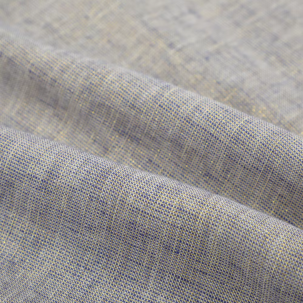 Factory Wholesale Cheap Price Custom Fashion Design Organic Linen Cotton Woven Yarn Dyed Fabric for Women's Clothing Dresses supplier