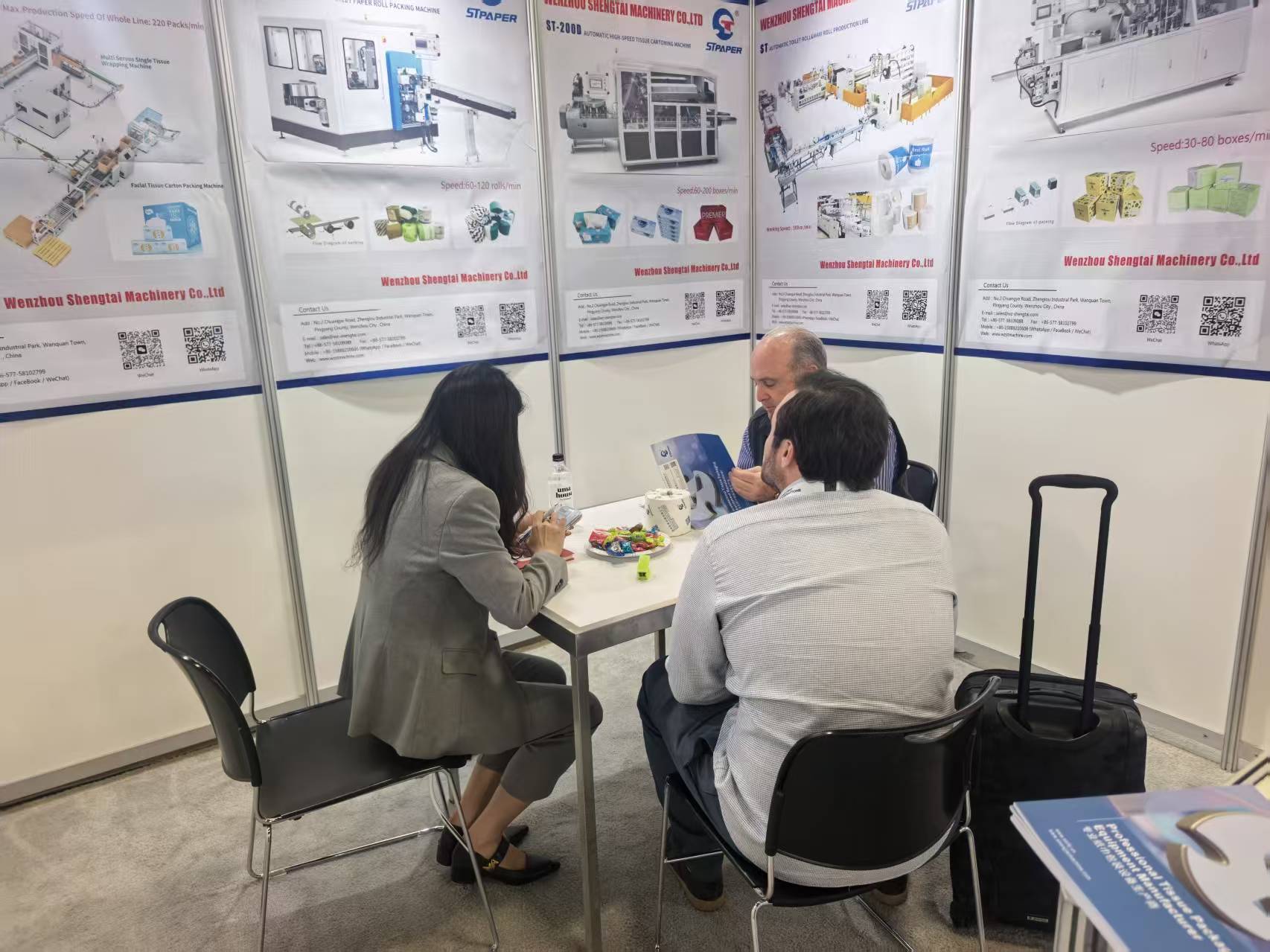 Wenzhou Shengtai Machinery Gains Fruitful Outcomes at Tissue World Miami 2026 2
