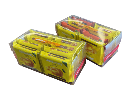 Fully Automatic Cartoning Production Line for 8-Pack Biscuits Connected with Two Pillow Packaging Machines