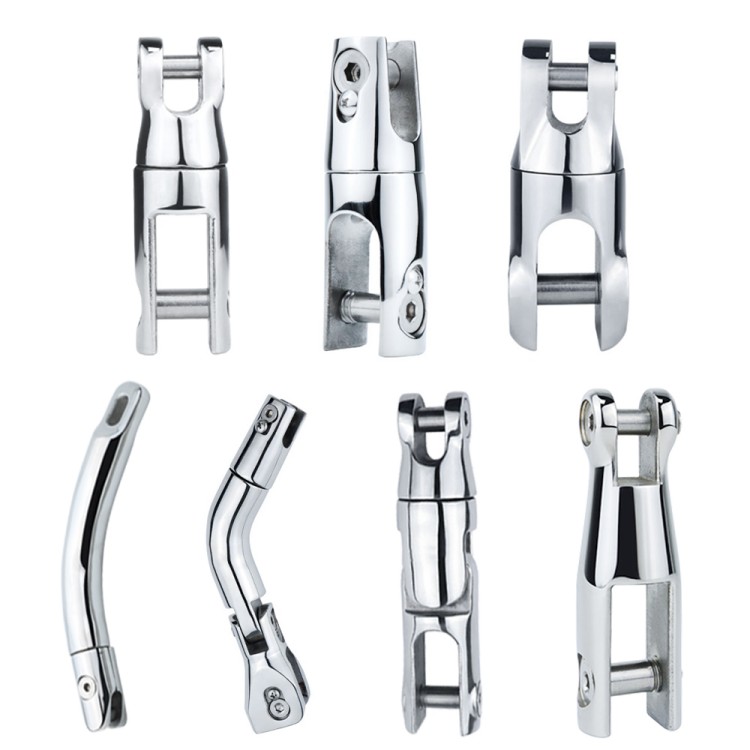 SHENGHUI Anker Verbinding Stainless Steel 316 Dubbele Bootanker Ketting Draai Verbinding Marine Hardware Toebehore vir Boote