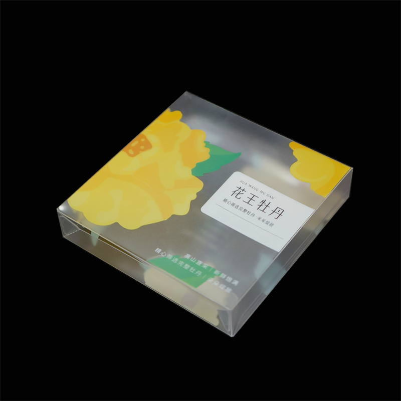 Wholesale custom PVC tea packaging box
