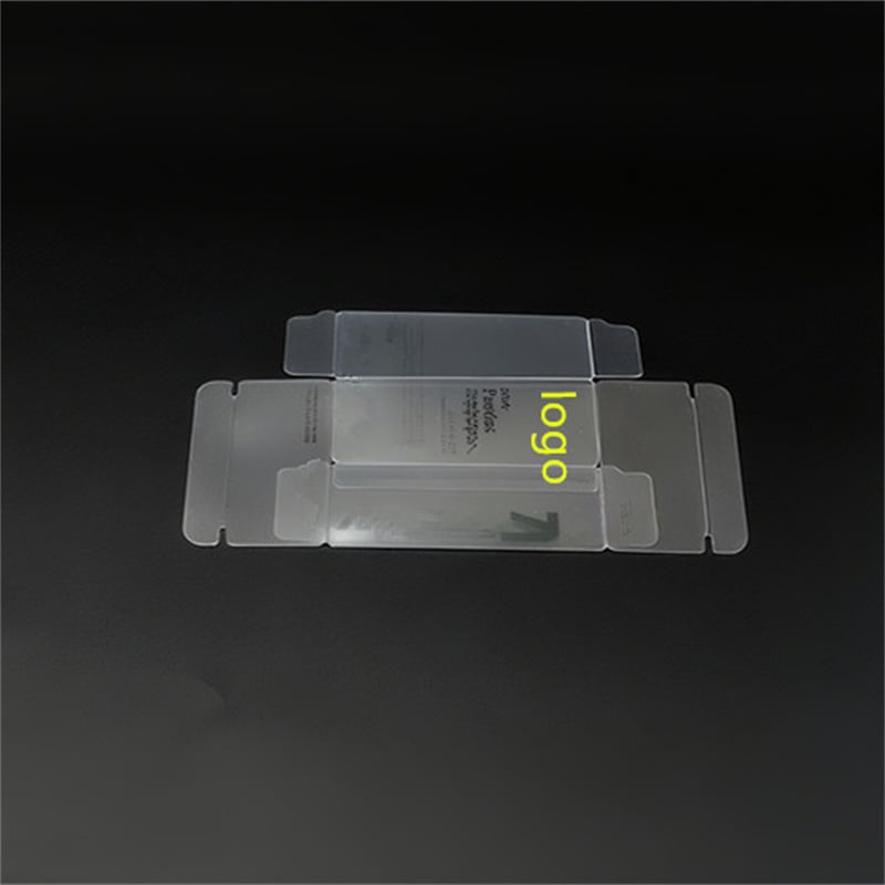 Clear plastic display box for underwear retail store