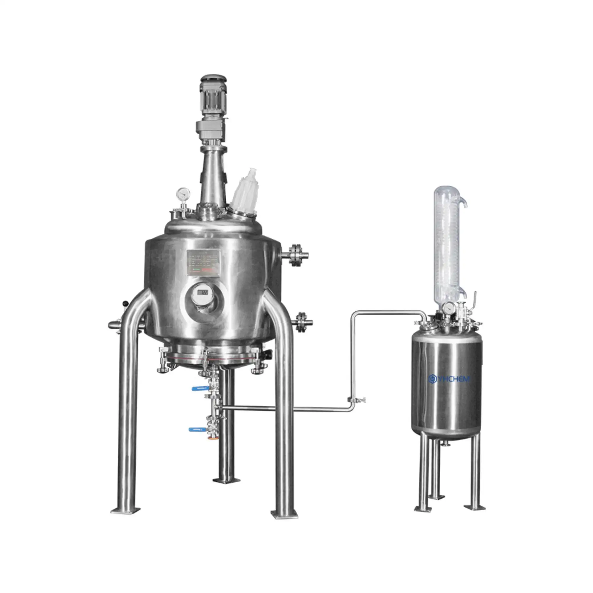 Integrated Reactor and Solvent Recovery Systems for Chemical Processing