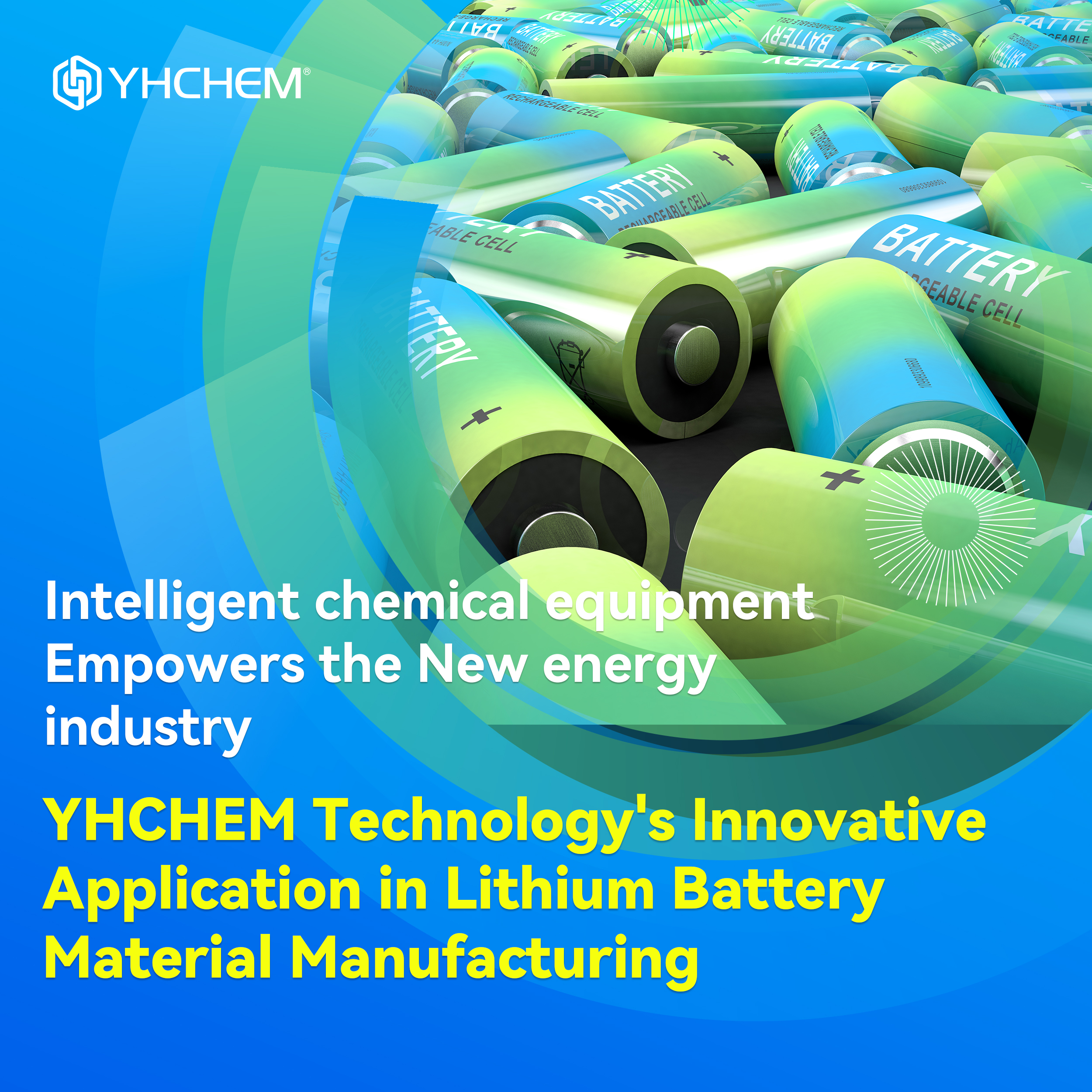 Equipamento químico inteligente impulsiona a indústria de nova energia: Aplicação inovadora da Shanghai YHChem Technology na fabricação de materiais para baterias de lítio