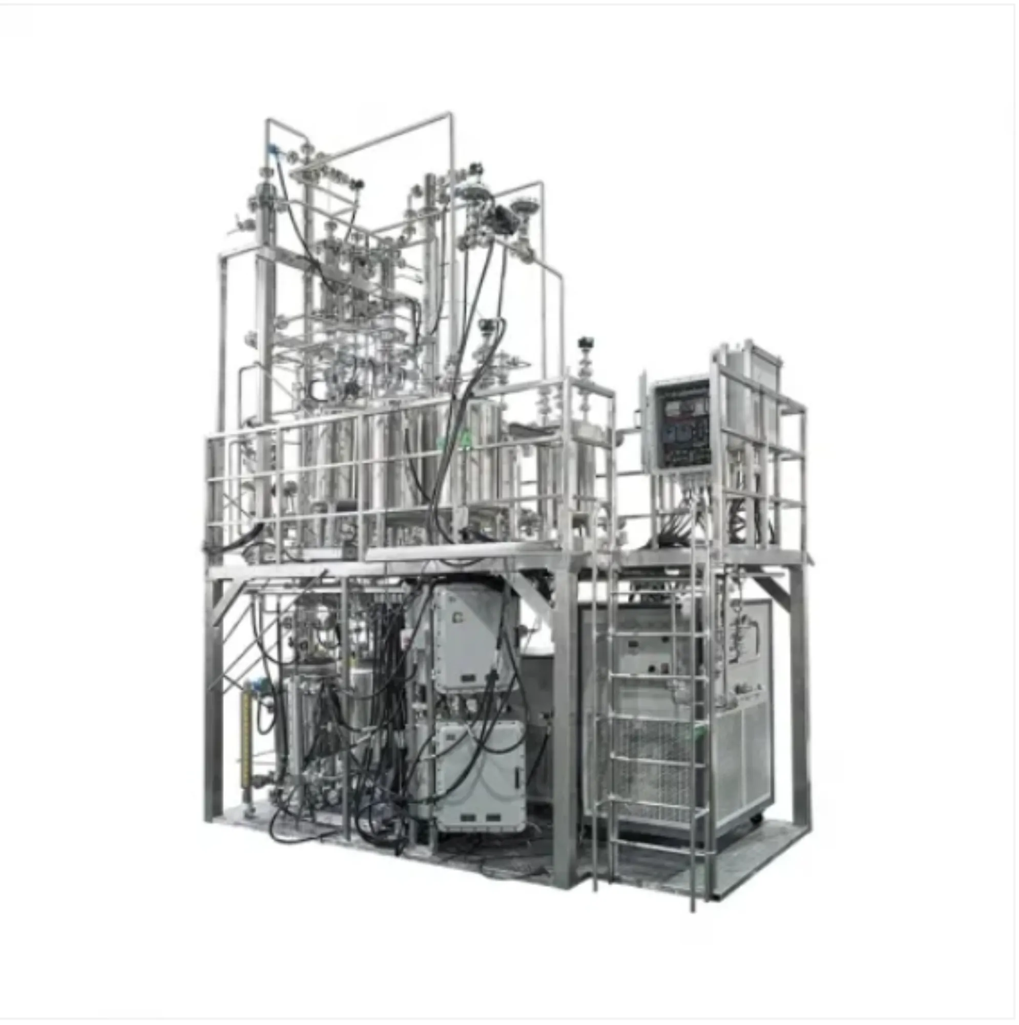 Columna de Acero Inoxidable para Corrosión en Procesamiento Químico