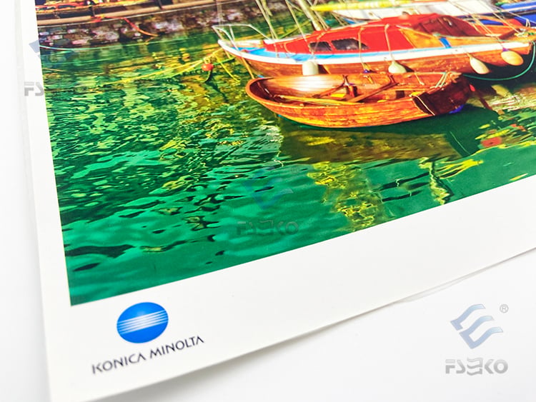 What are the four main types of thermal lamination film’s surface?