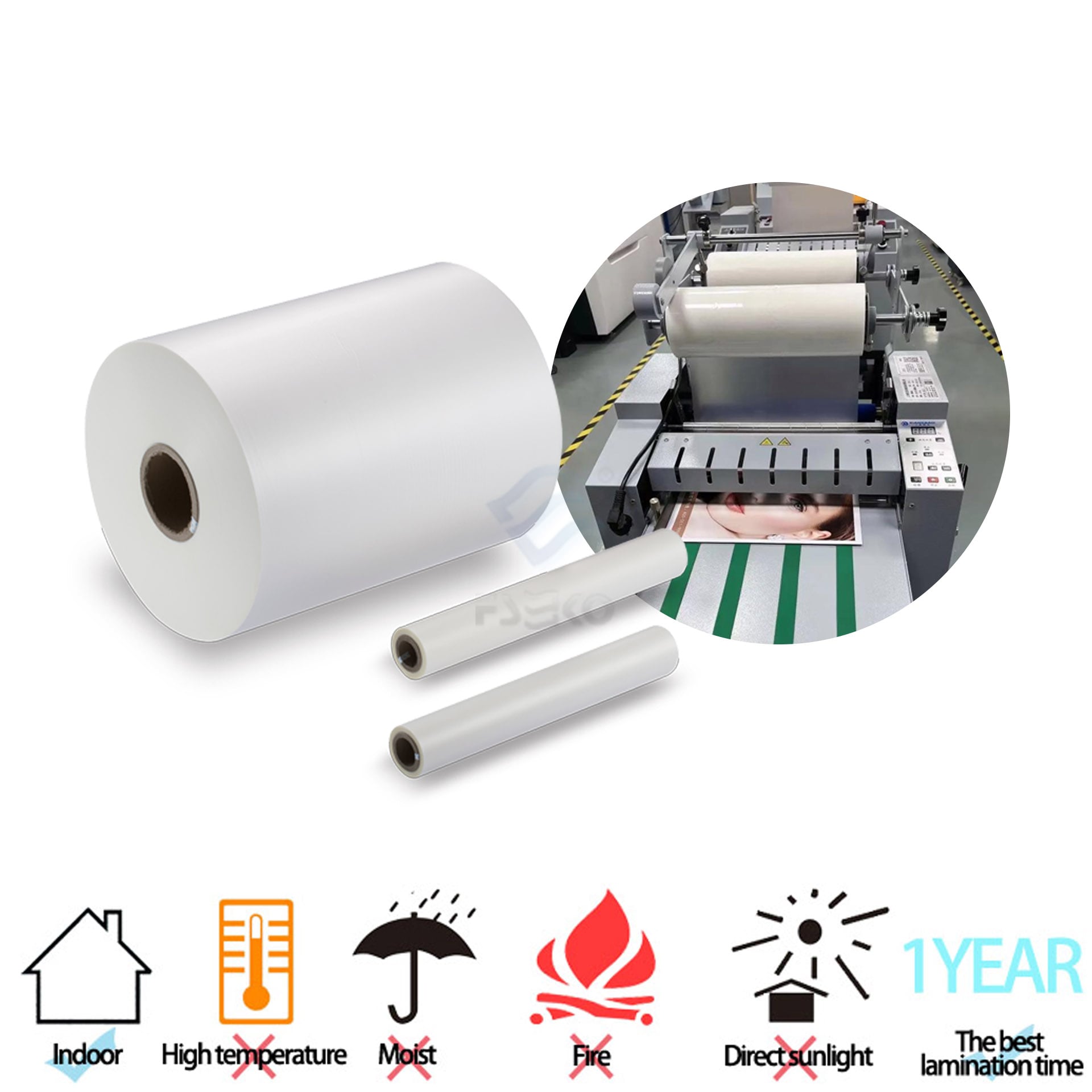 How to keep the thermal lamination film in good condition?