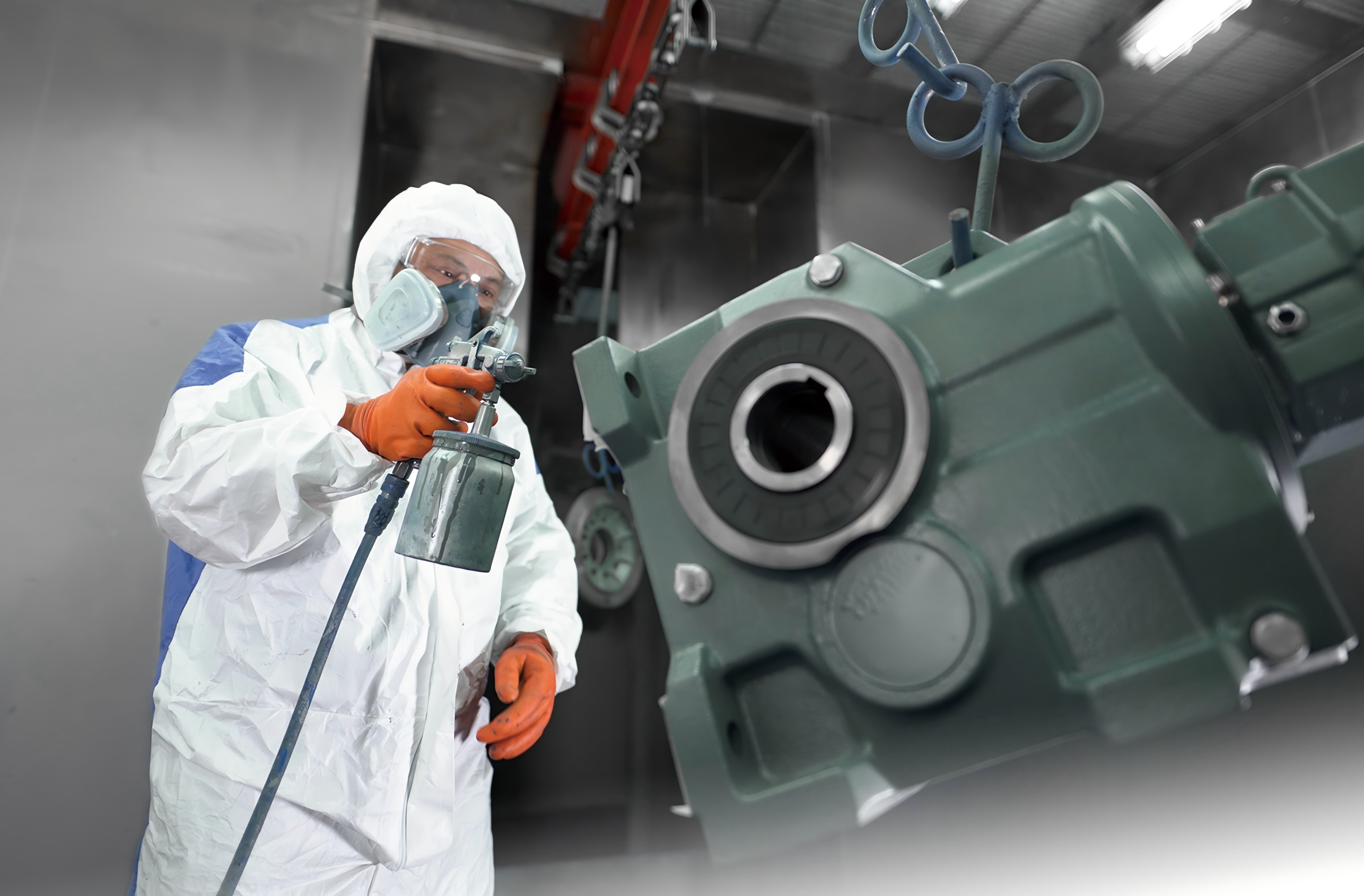 How to Paint a gearbox