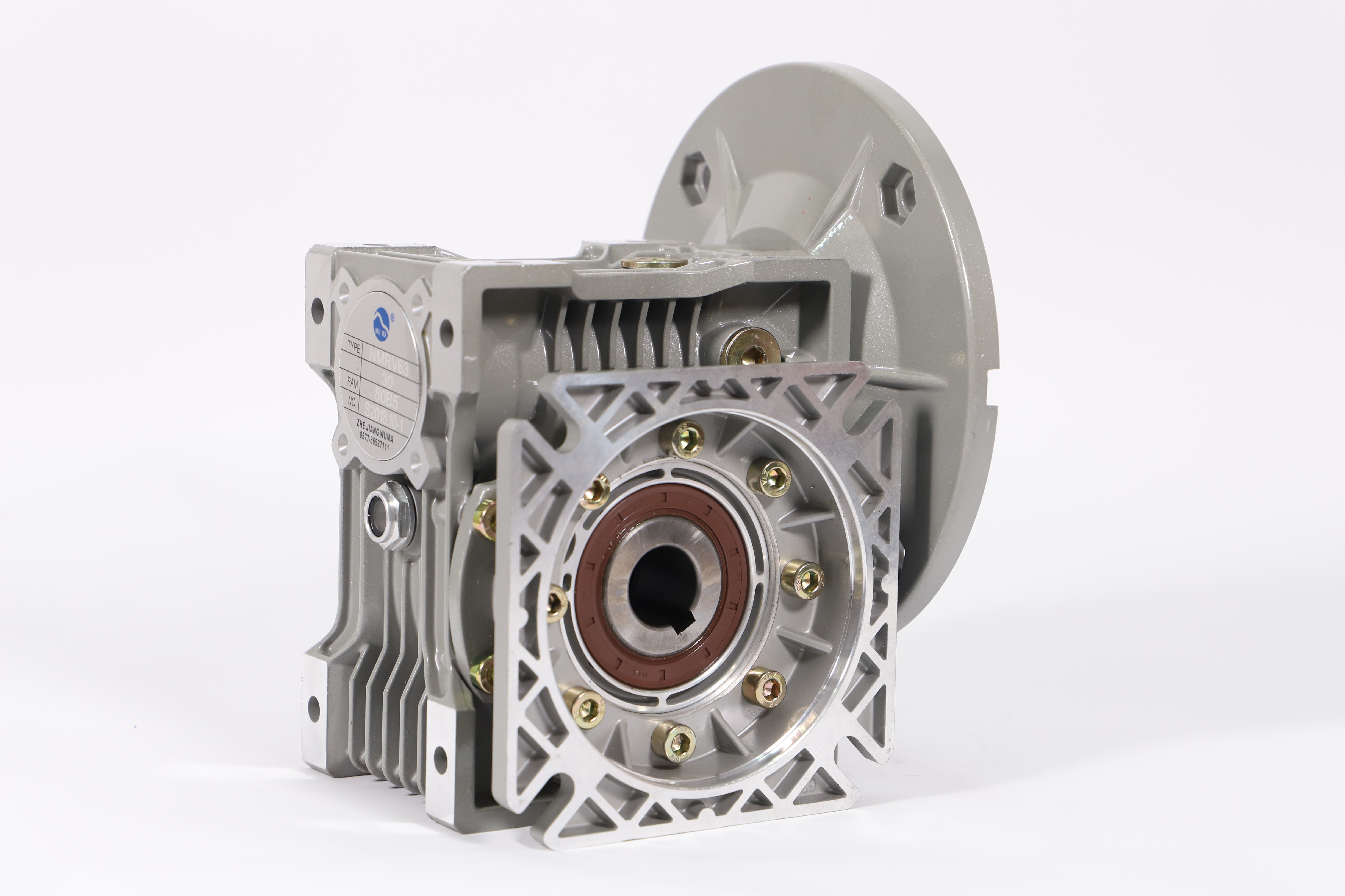 Worm gear reducer self-locking mechanism in industrial application