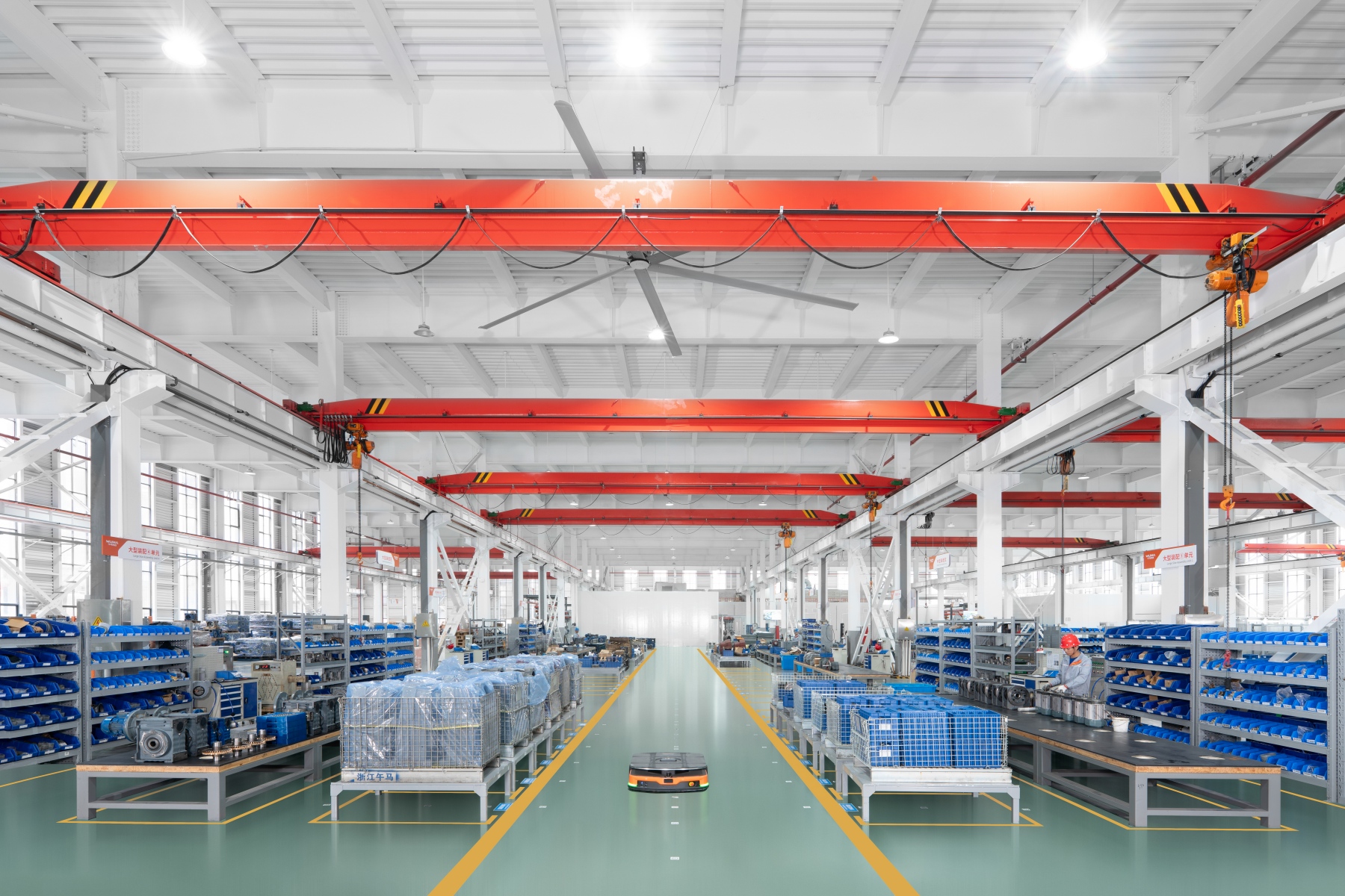 Wuma Drive gear assembly line