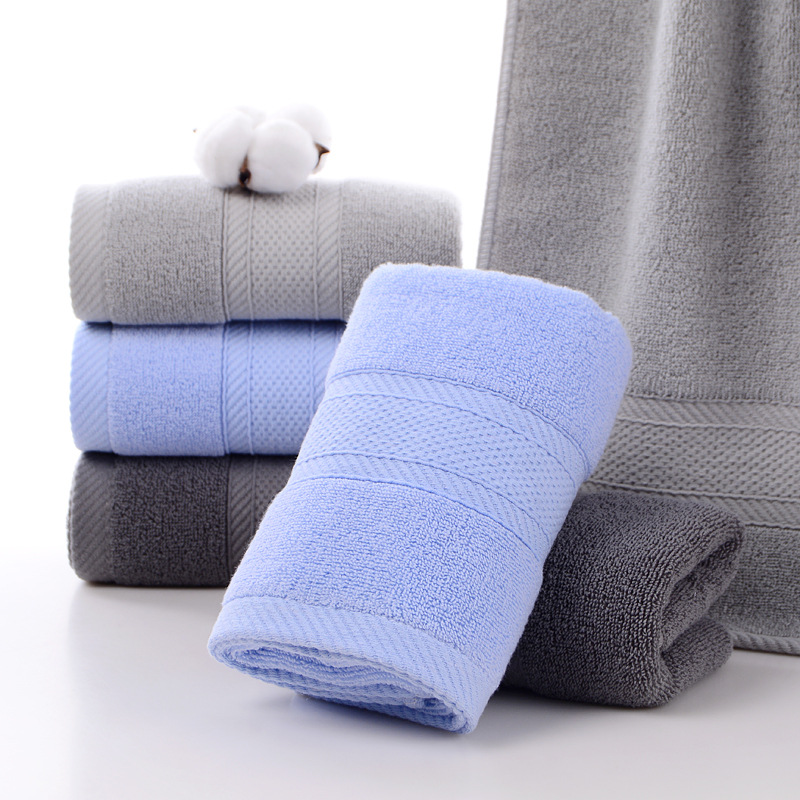 Detail-02 OEM Cotton Towel Thick Face Shower Towels for Adults details
