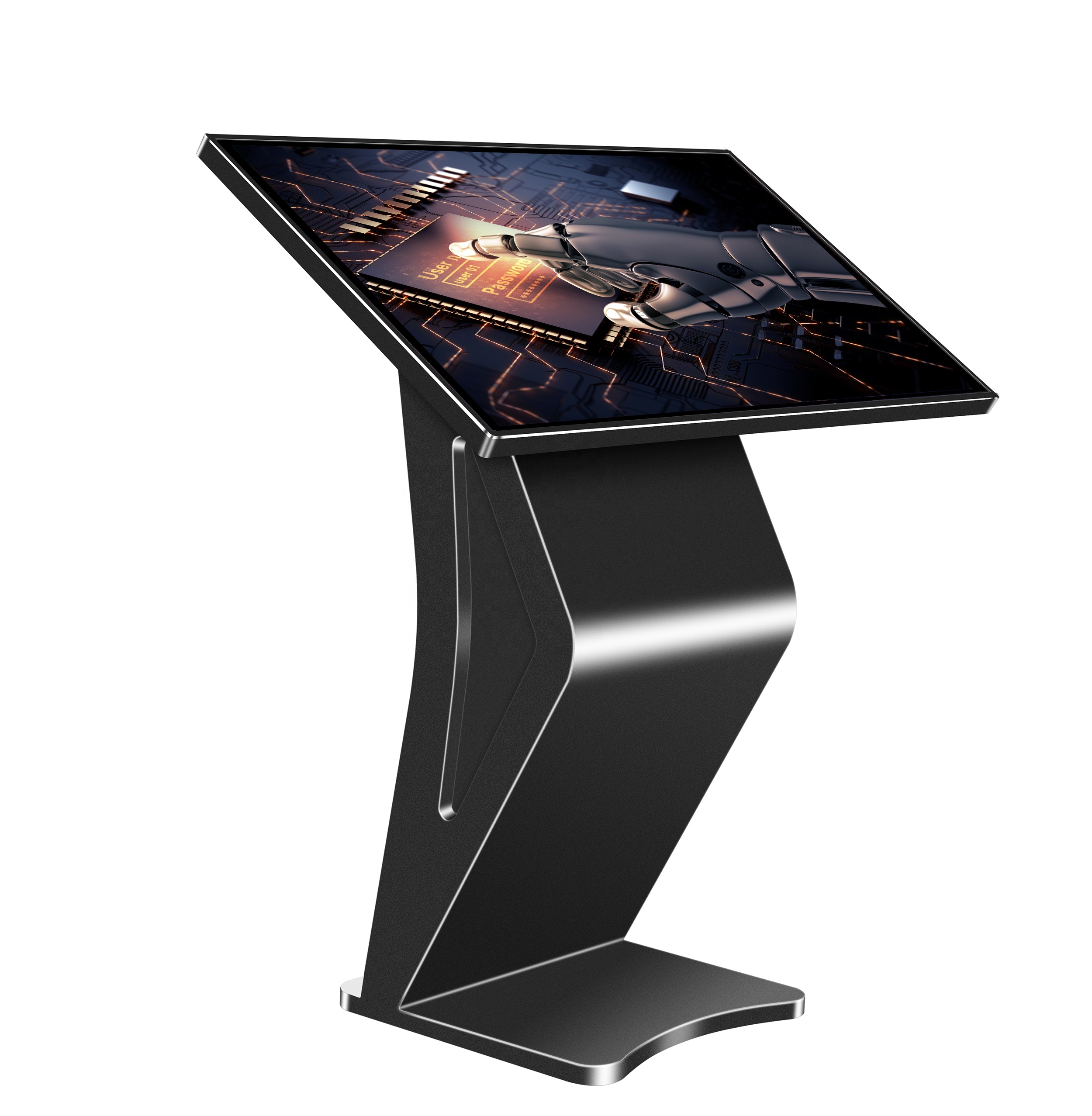 High Quality Touch screen information kiosk Vertical self Service Interactive Kiosk Touch Screen Information Checking supplier