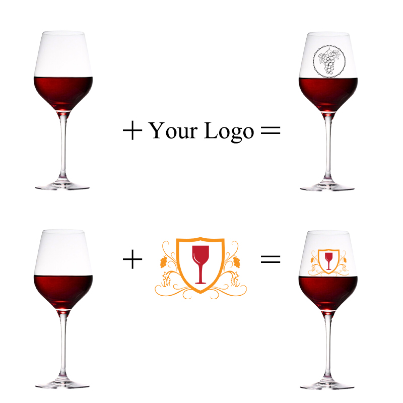Manufacturer Crystal 800ml 1800ml Customized Logo Cheap Decanter Set 2 Glasses Machine-made Wholesale Goblet Red Wine Glasses supplier
