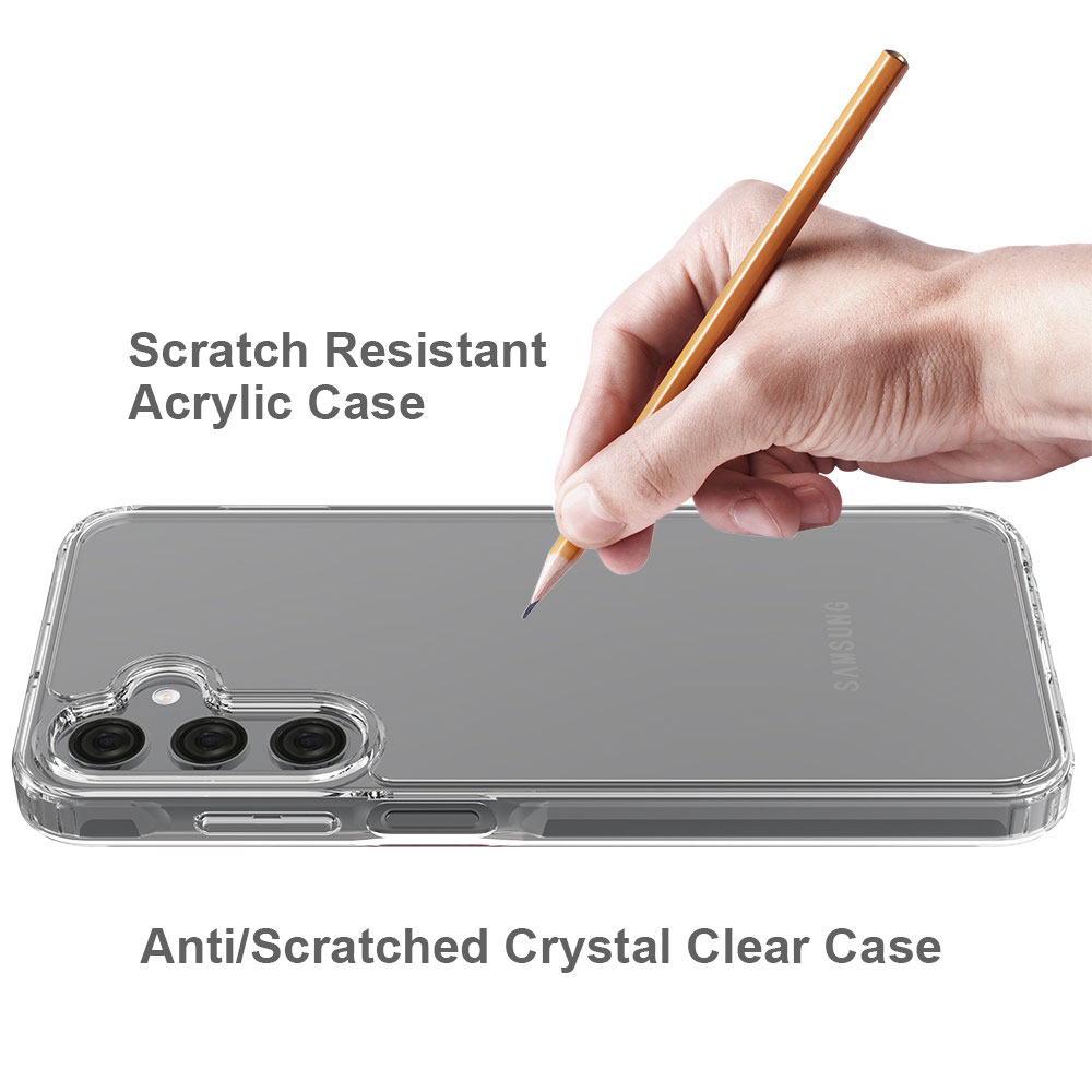 2 In 1 Blank Phone Case For Samsung Galaxy A25 Cases Luxury Design Anti Scratch Tpu Pc Drop Clear Transparent Proof factory