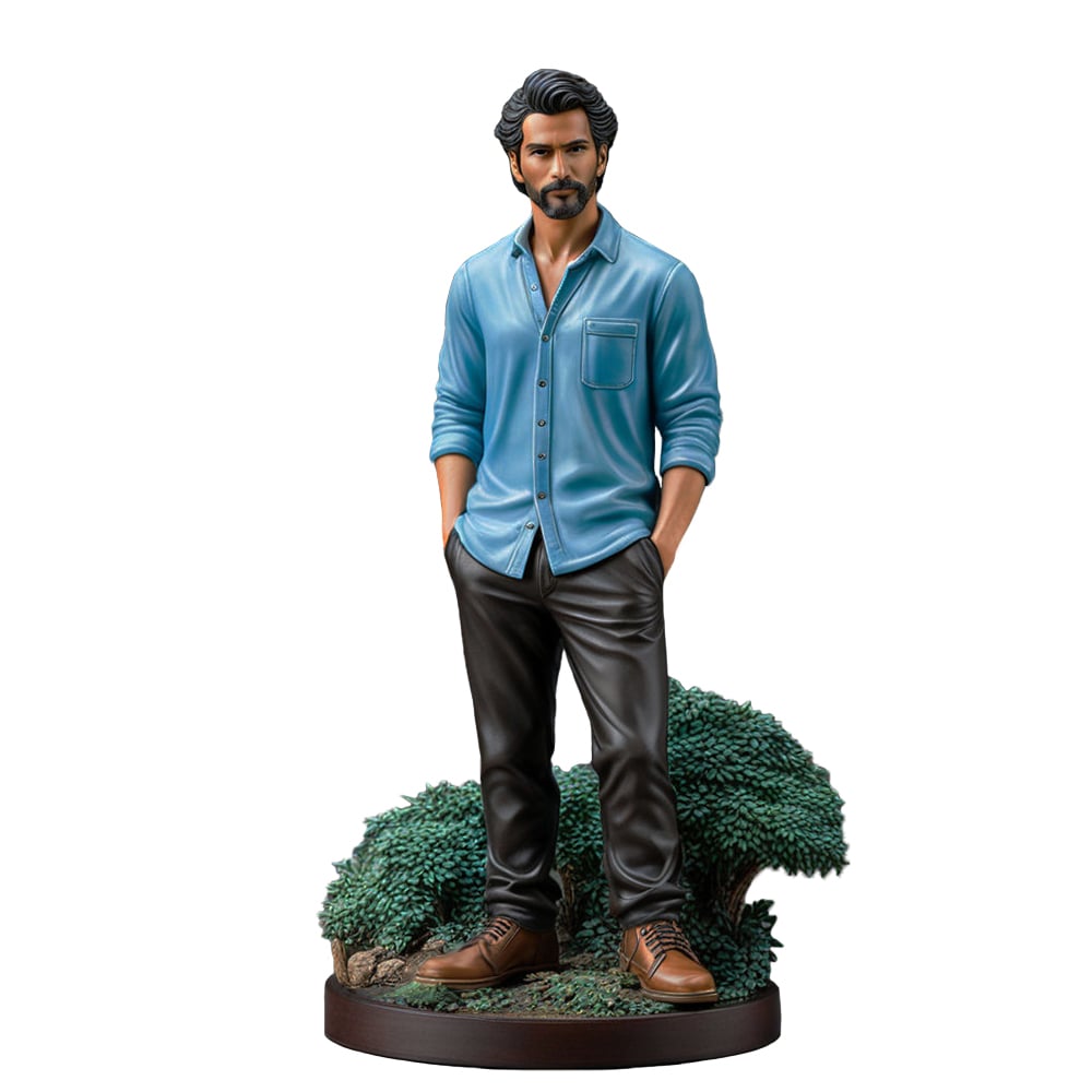 Home decoration collection pop mini 3d action character statues details