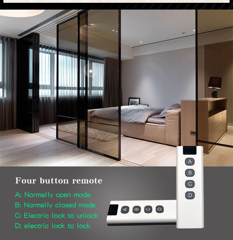 oredy commercial aluminium automatic magnetic levitation door opener with control remotely manufacture