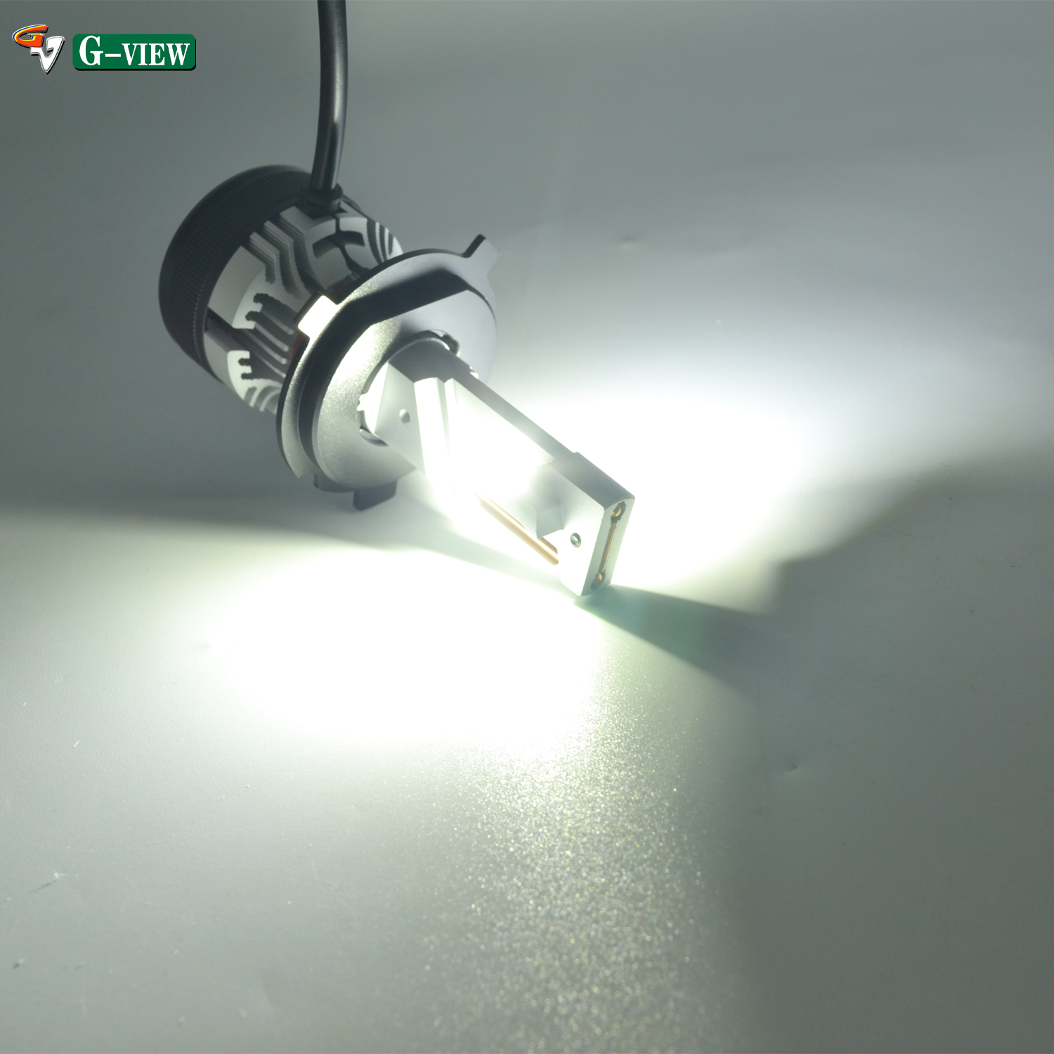 Gview G12W LED CSP 7035 Chip LED Head Light with Fan H1 H18 H7 H11 H13 9005 9006 9007 9012 30000lm H4 H19 LED Headlight Bulb manufacture