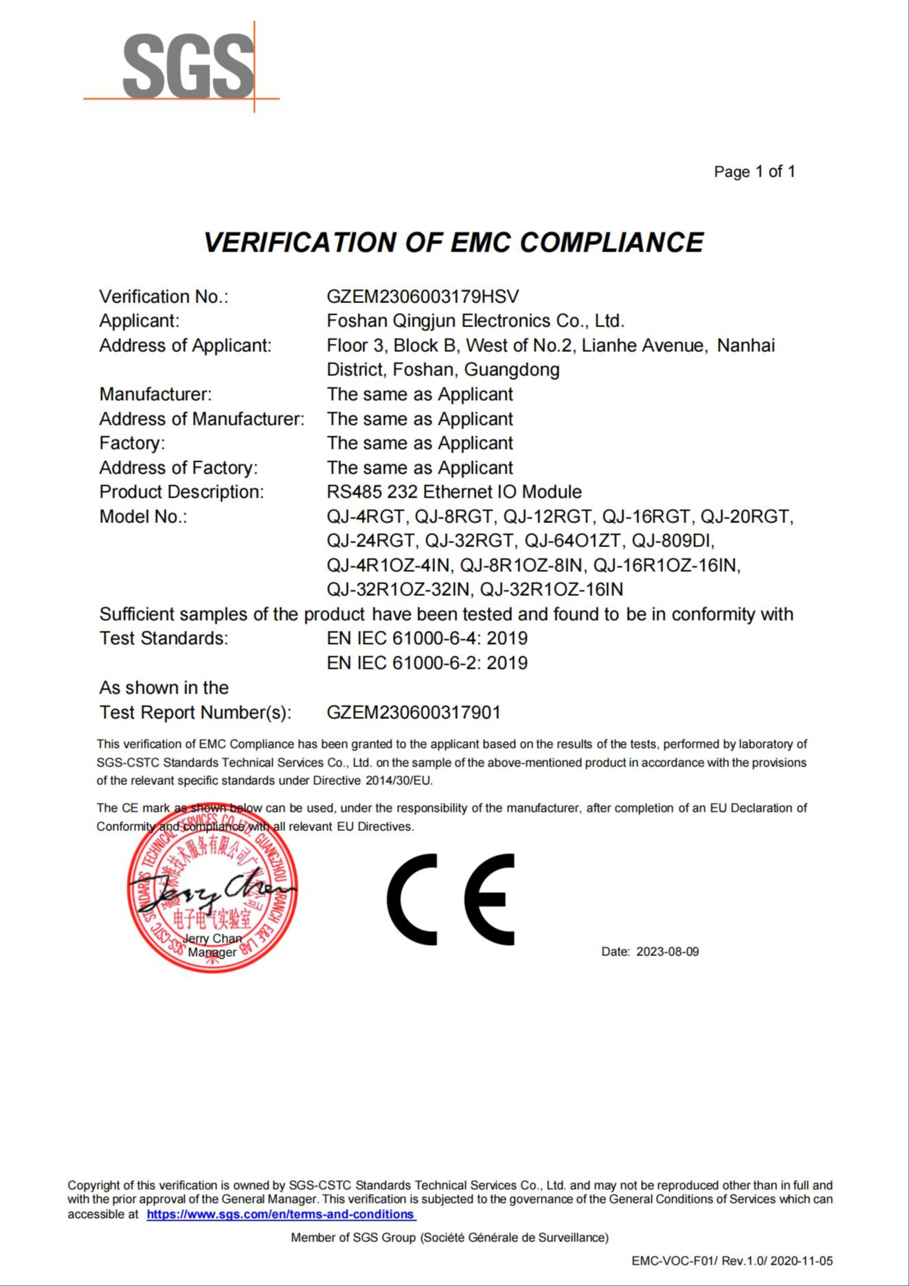 CERTIFICATER