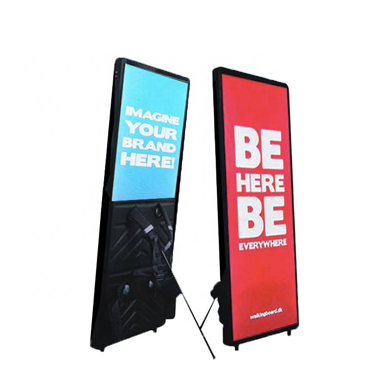 Factory price new model Advertising LED Screen Backpack Light box Advertising LED Backpack Billboard Light Box supplier